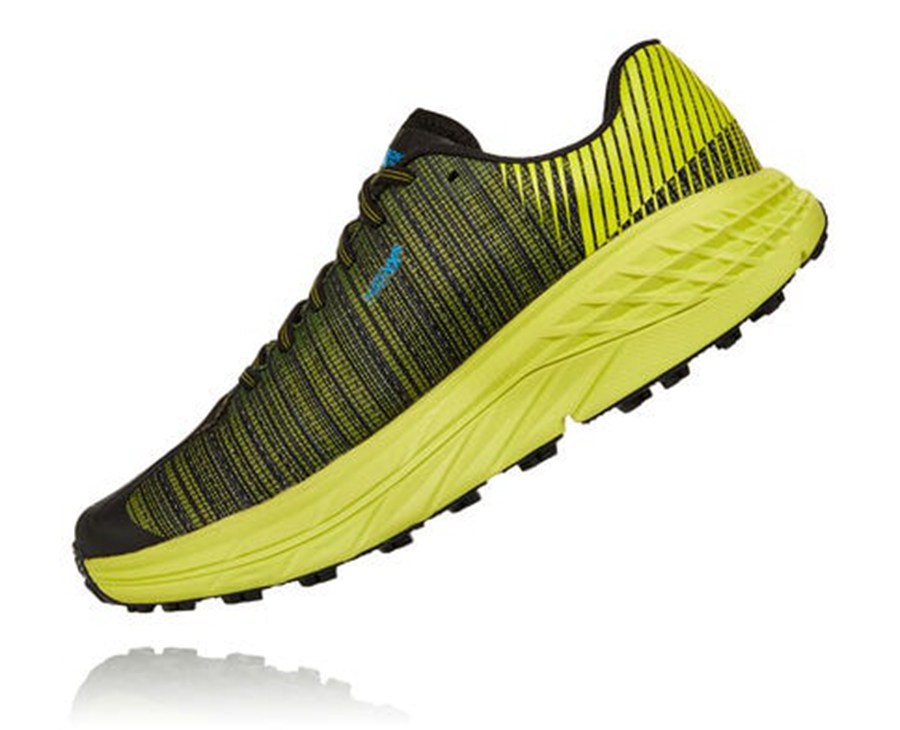 Hoka One One Trail Schoenen Dames - Evo Speedgoat - Zwart/Groen - VP4852791